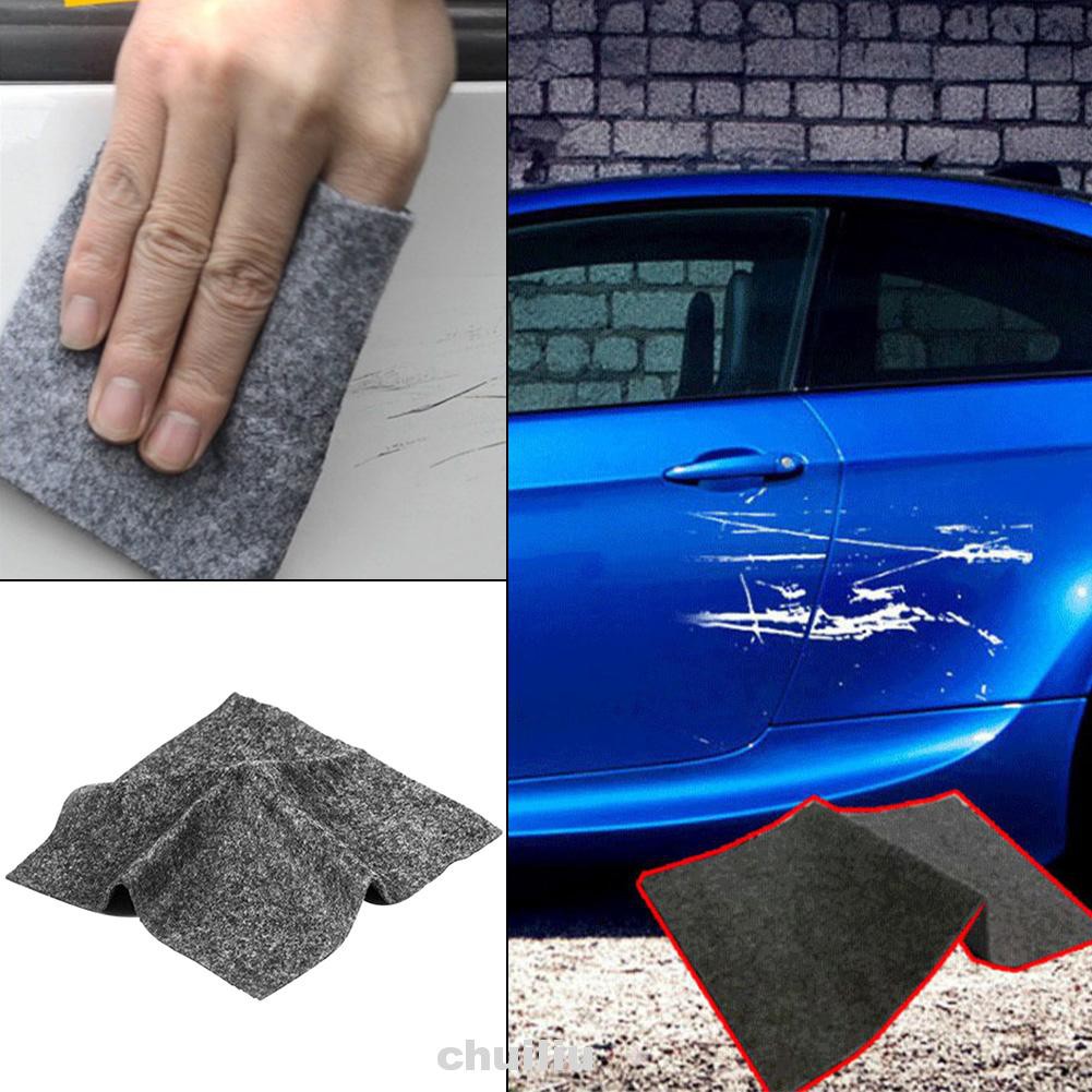 4pcs Multipurpose Remover Surface Polish Light Paint Car Exterior Stains Scratch Repair Cloth