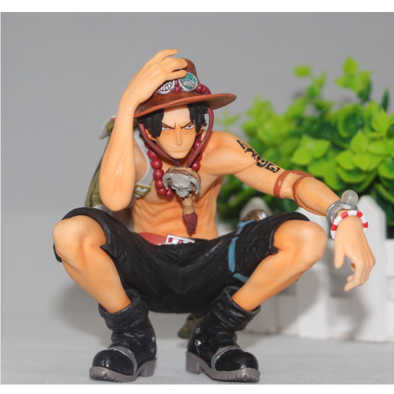 Mô hình One Piece Mô hình Ace hỏa quyền 16cm