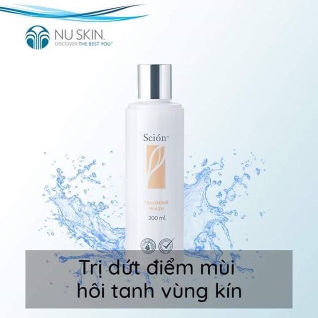 DUNG DỊCH VỆ SINH PHỤ NỮ SCION FEMININE WASH NUSKIN (hàng chính hảng nhập về Việt Nam!)