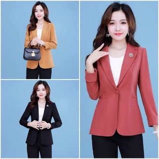 Áo vest nữ nút bọc TV60 - KO KÈM GHIM CÀI ÁO