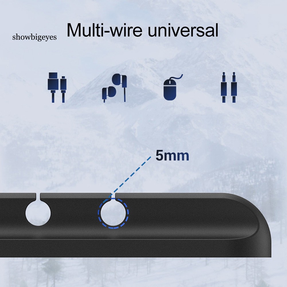 Kẹp giữ dây cáp dán tường sắp xếp gọn gàng tiện dụng