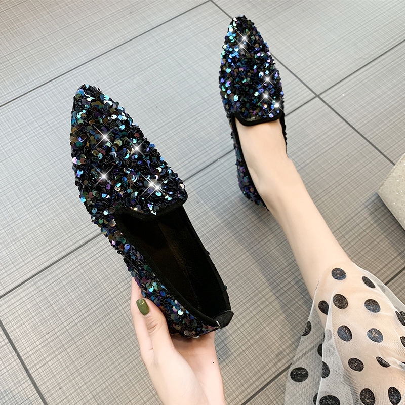 Giày lười đế bệt thời trang mùa xuân hàn quốc dành cho nữ | BigBuy360 - bigbuy360.vn