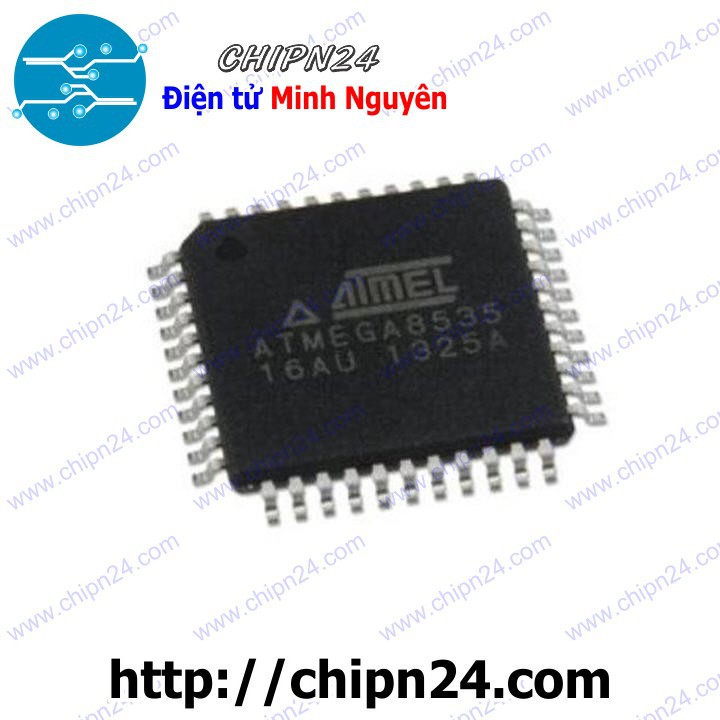 [1 CON] ATmega8535-16AU TQFP-44 (SMD Dán) (ATmega8535)