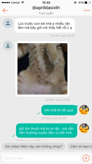 Nhỏ gáy trị ve rận chó mèo, bọ chét