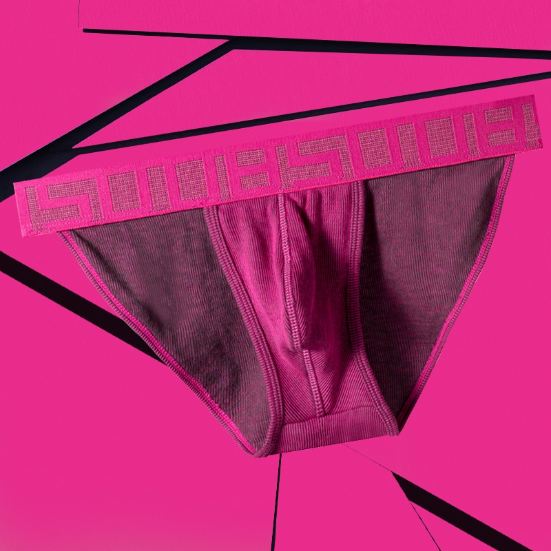 Quần Lót Boxer Cotton Xám Gợi Cảm Cho Nam BS3125