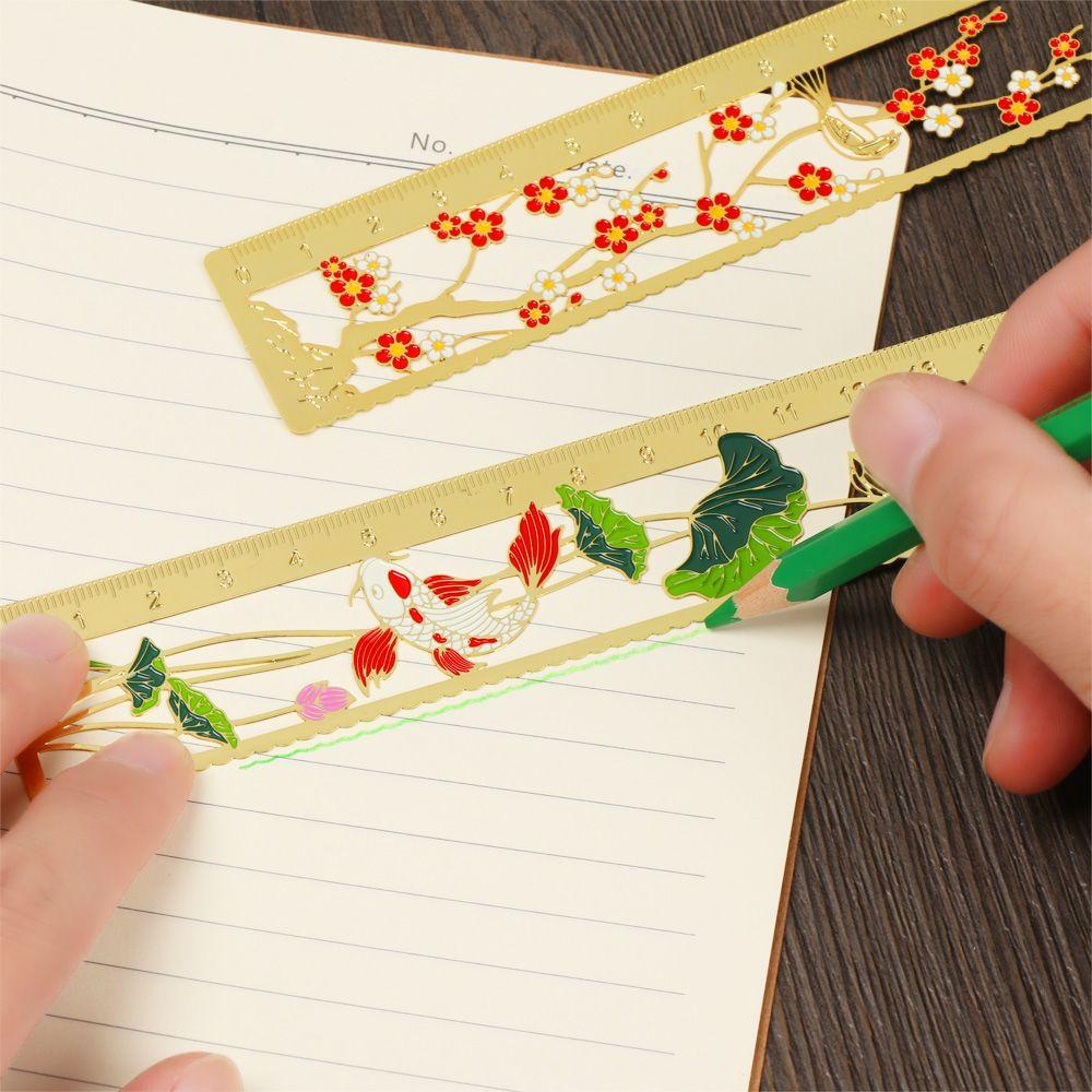 Giá Đỡ Sách Bằng Kim Loại Màu Cầu Vồng Phong Cách Trung Hoa