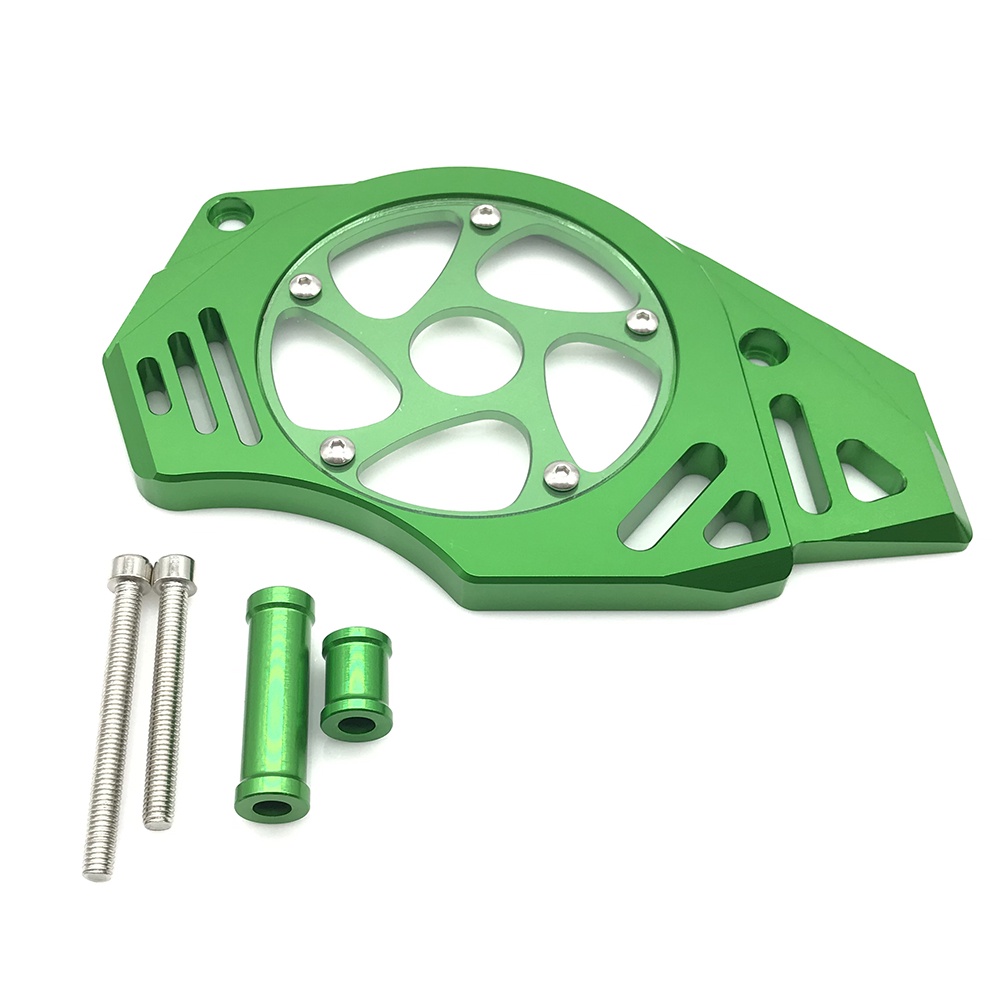 Phụ Kiện Bảo Vệ Xích Trước Bằng Nhôm Cho Xe Mô Tô Kawasaki ER-6N ER-6F ER6N ER6F Ninja Versys Vulcan S 650 VN650 2012 2013 2014 2015 2016 2017 2018 CNC