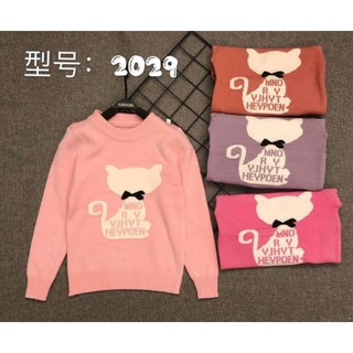 3 mẫu áo len bé gái sz 10-25kg