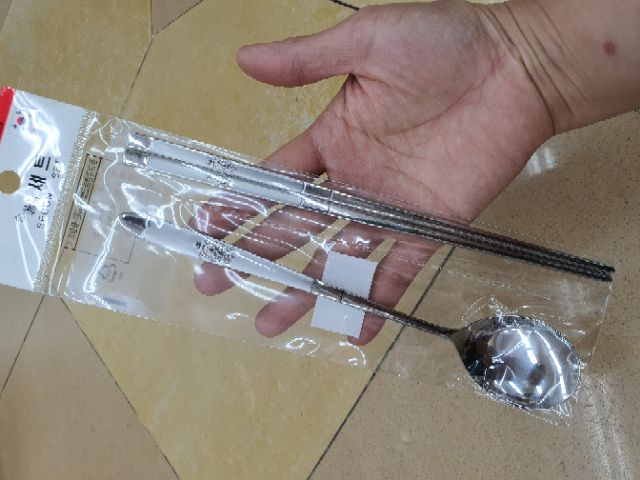Thìa đũa inox Hàn Quốc