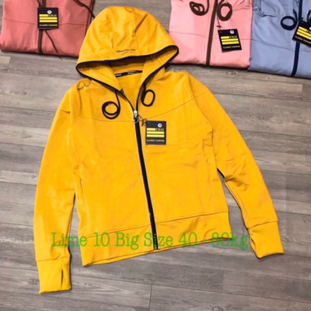 Áo Khoác Lime 10 Big Size