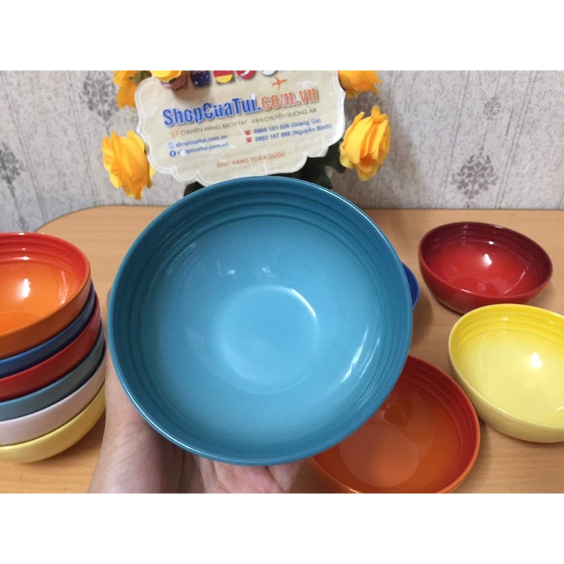 SET 6 BÁT ĂN CƠM CẦU VỒNG LE CREUSET 12 CM