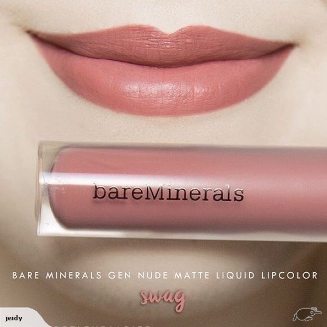 (Mini) Son kem lì bareMinerals Gen Nude Matte Liquid Lipcolour