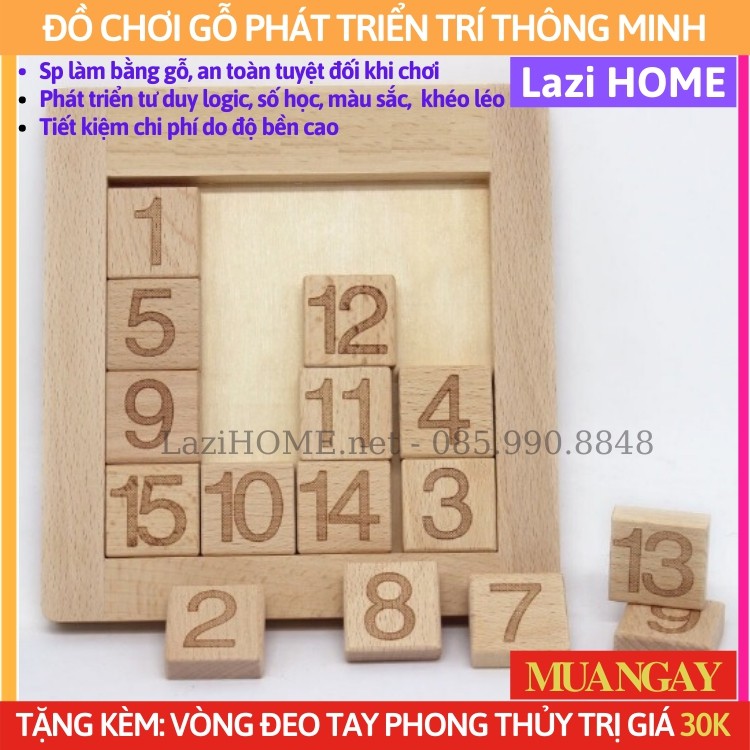 [MUA 1 ĐƯỢC 2] do choi tre em, đồ chơi trẻ em Ma Trận Số Lazi HOME - Tặng kèm vòng đeo tay phong thủy trị giá 30k