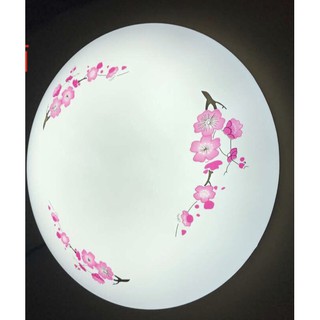 Đèn led tròn ốp trần hoa anh đào - cao cấp