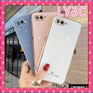Ốp Điện Thoại Silicone Mềm Mạ Điện LY3C Cho iPhone 7 plus / 8 plus / 7 / 8 / se 2020 / 6 / 6s plus / x / xs max / xr