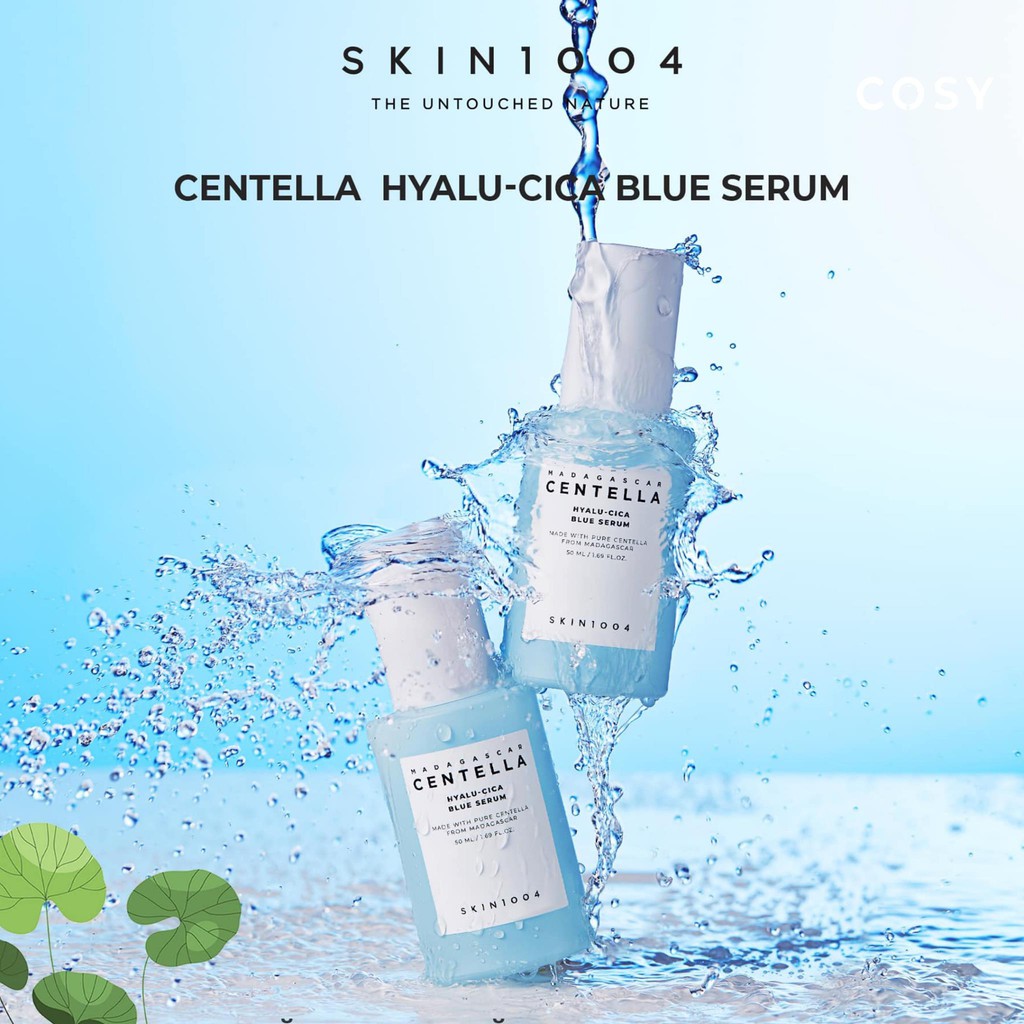 Tinh Chất Cấp Ẩm Skin1004 Giảm Mụn Dưỡng Trắng Da Madagascar Centella Hyalu-Cica Blue Serum 50ml - Khongcoson