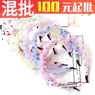 Bờm tóc vải voan siêu xinh