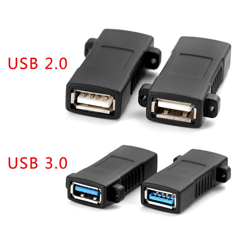 1 Bộ Chuyển Đổi USB Cái Sang Cái 2.0 3.0 Cái Sang Cái
