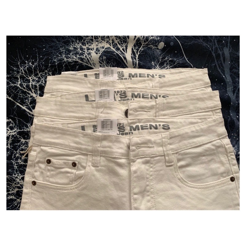 Quần jean dài trắng Bigsize < 110kg (28-42) | BigBuy360 - bigbuy360.vn