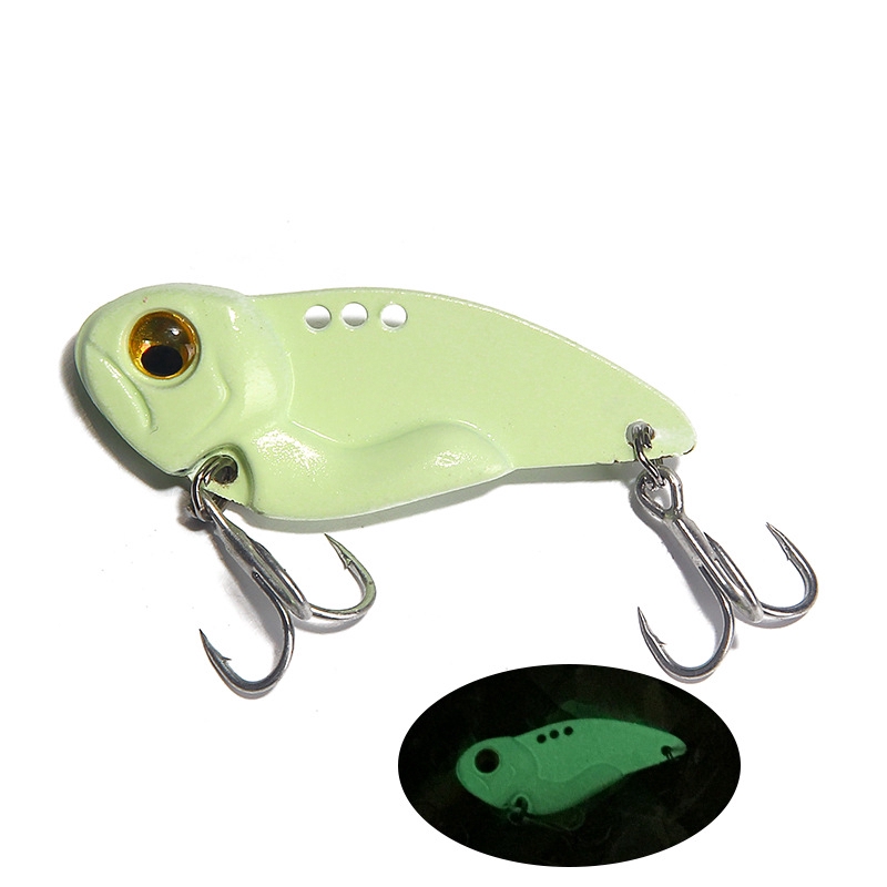 Mồi giả câu cá thiết kế 3D dạ quang có 8 màu tùy chọn loại 8g/ 15g /20g