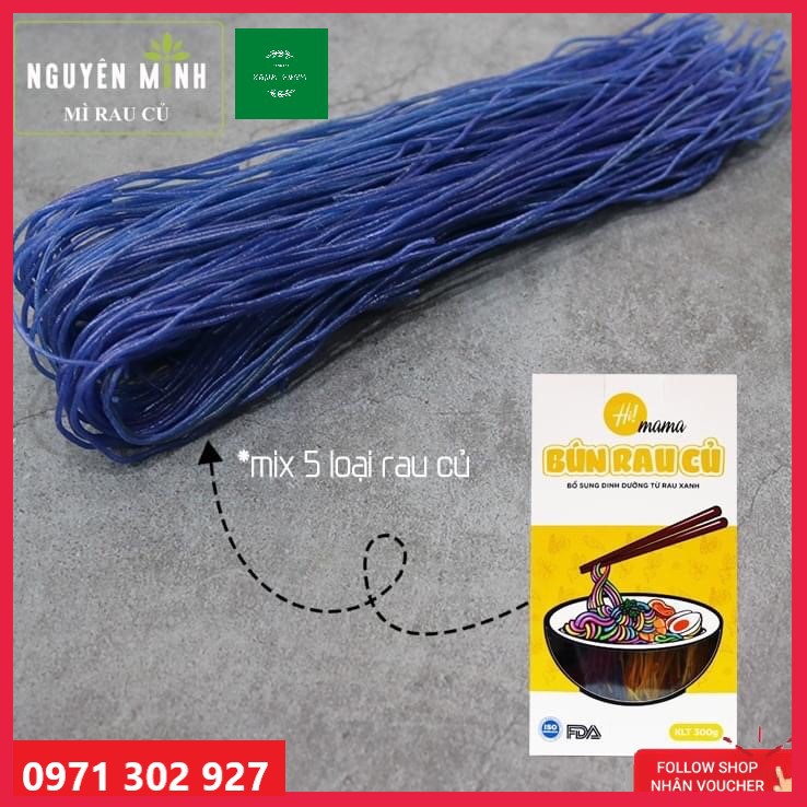 [SẢN PHẨM XANH] Mì Rau Củ| Bún Rau Củ Nguyên Minh Sấy Lạnh Dai Ngon Bổ Dưỡng Hộp 300Gr | BigBuy360 - bigbuy360.vn