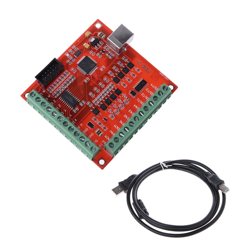 Bảng Mạch Breakout Board 4 Trục CNC USB MACH3 100Khz