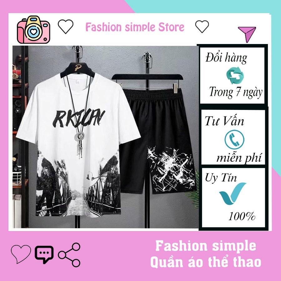 Bộ thể thao nam thu đông,🚚 FREESHIP 🚚 Đồ bộ thun lạnh ,bộ đồ tập gym KRICAN siêu hot mẫu mới của fashion simple