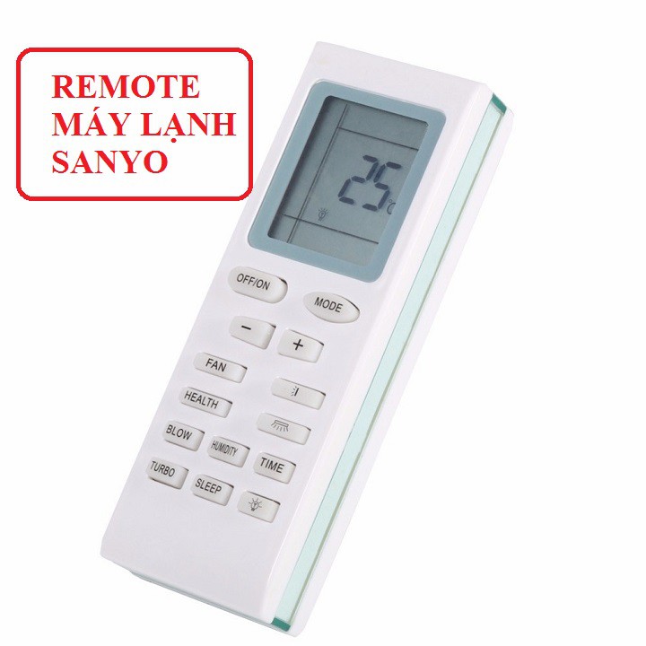 REMOTE MÁY LẠNH SANYO - Điều Khiển Sanyo 2 chiều