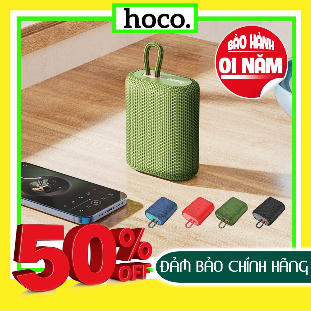 Loa Bluetooth HOCO BS47 Thế Hệ Mới Wireless V5.0 Chống Nước IPX5 - BẢO HÀNH CHÍNH HÃNG