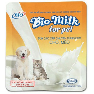 Sữa bio cho chó mèo