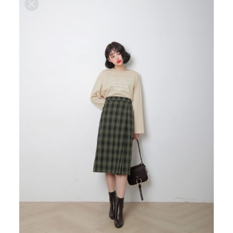 Chân váy dạ dài