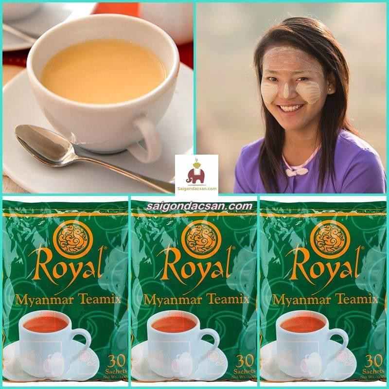 [Date 7/2022] Bộ 5 gói trà sữa Royal Myanmar Teamix