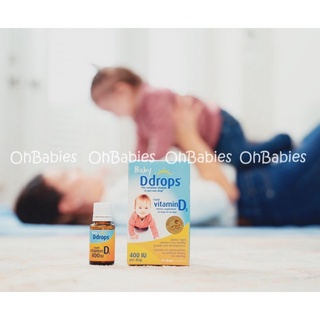 Vitamin D3 Ddrops Mỹ [OHBABIES]