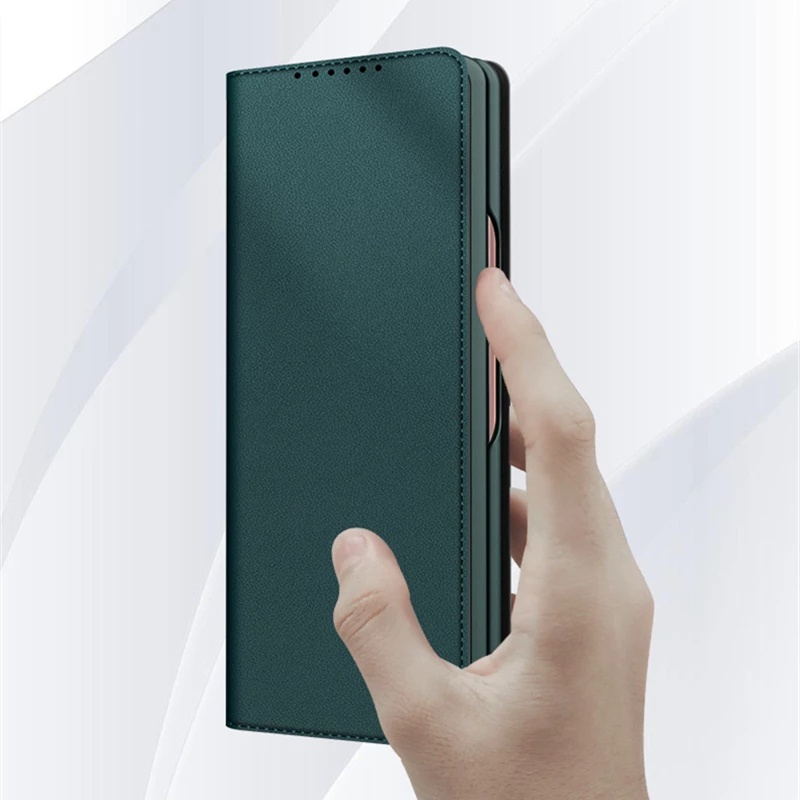 Ốp Lưng Điện Thoại Dạng Ví Da Lật Dành Cho Samsung Galaxy Z Fold4 5G Samsung Z Fold 4 Z Fold2 3