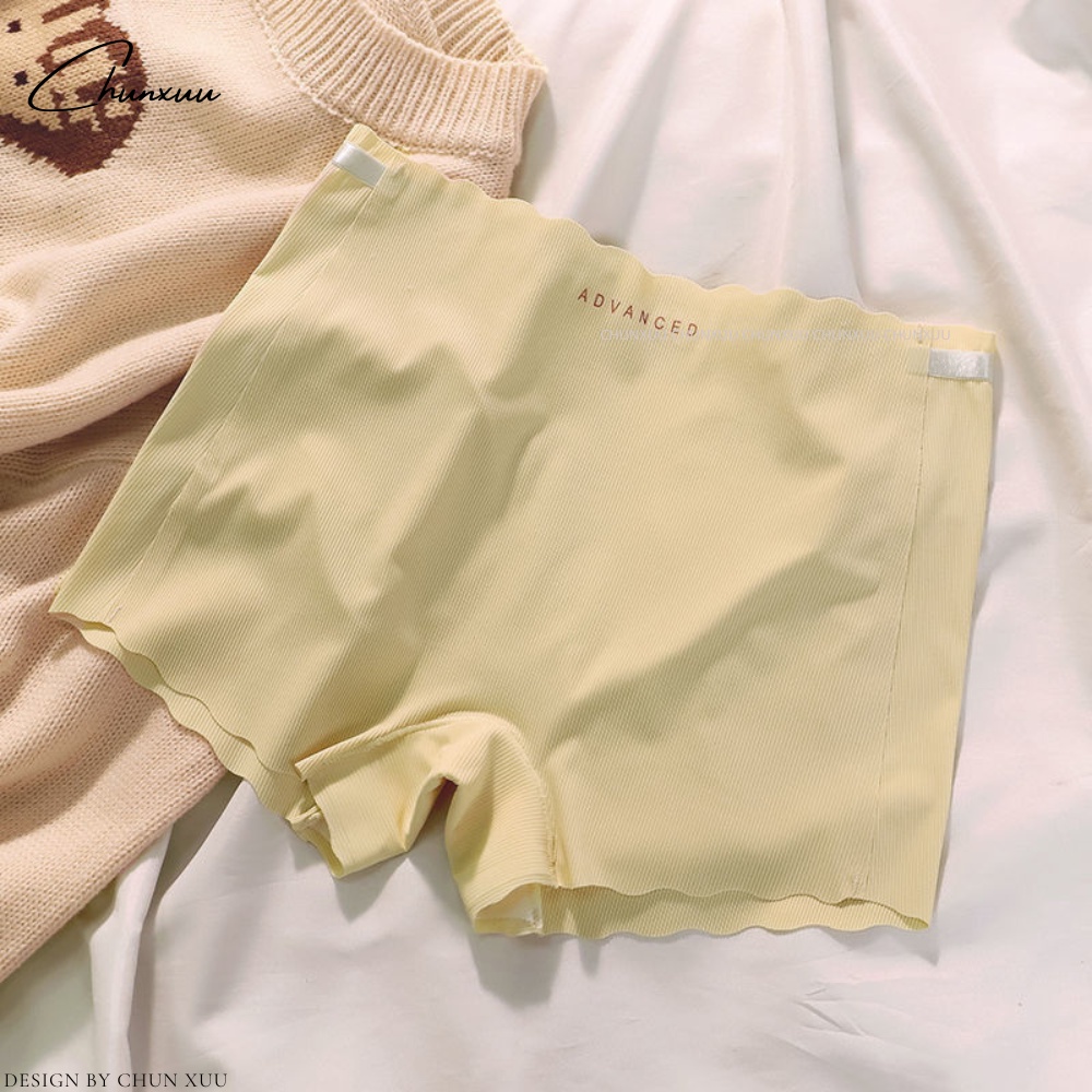 Quần mặc váy vải cotton gân tăm không viền, không đường may chống lộ cao cấp ChunXuu- QV06