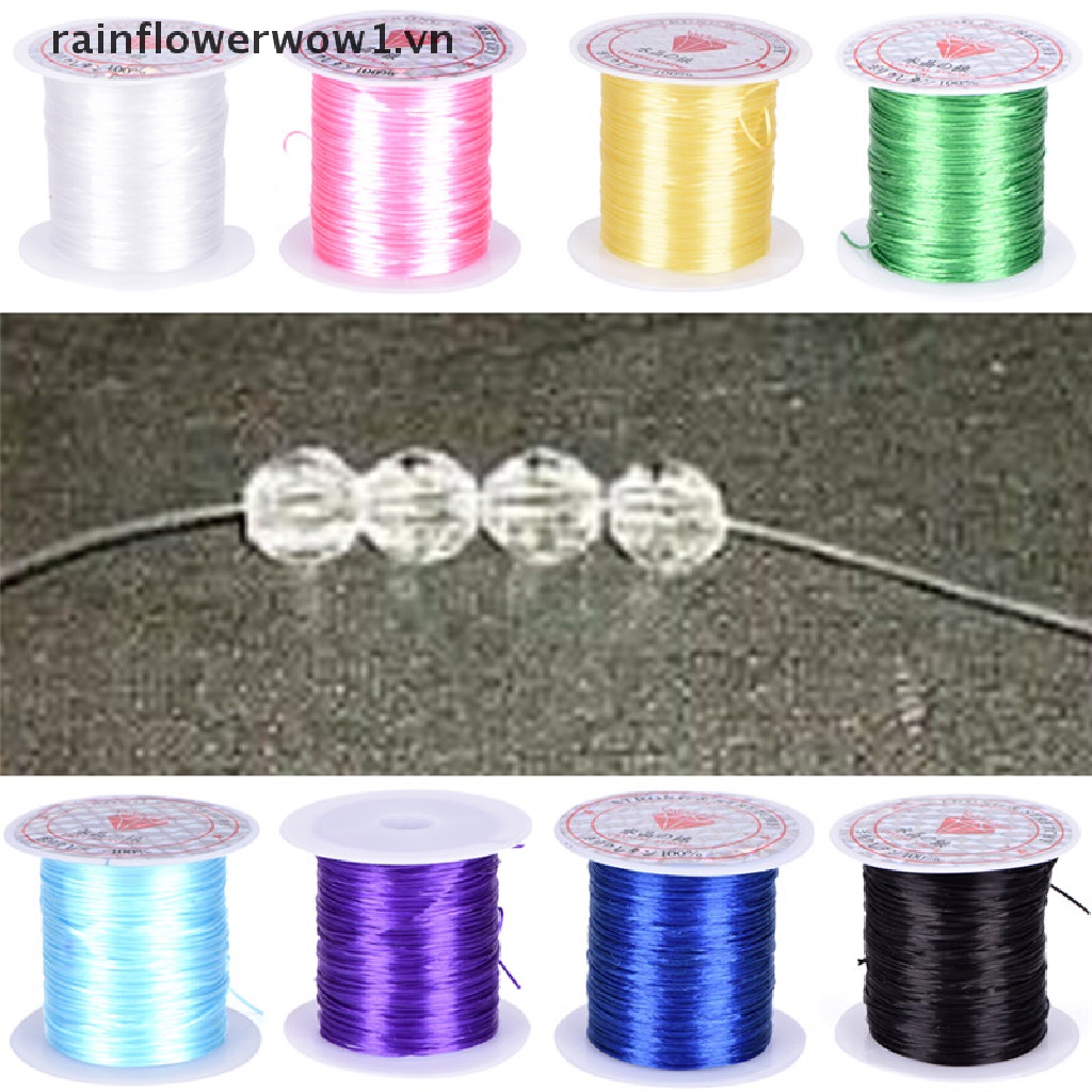 Cuộn Dây Co Giãn 0.8mm Chuyên Dụng Làm Đồ Thủ Công