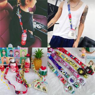 Bình Nước Có Dây Đeo Kiểu Nhật Hàn Thiết Kế Xinh Xắn Cho Bé