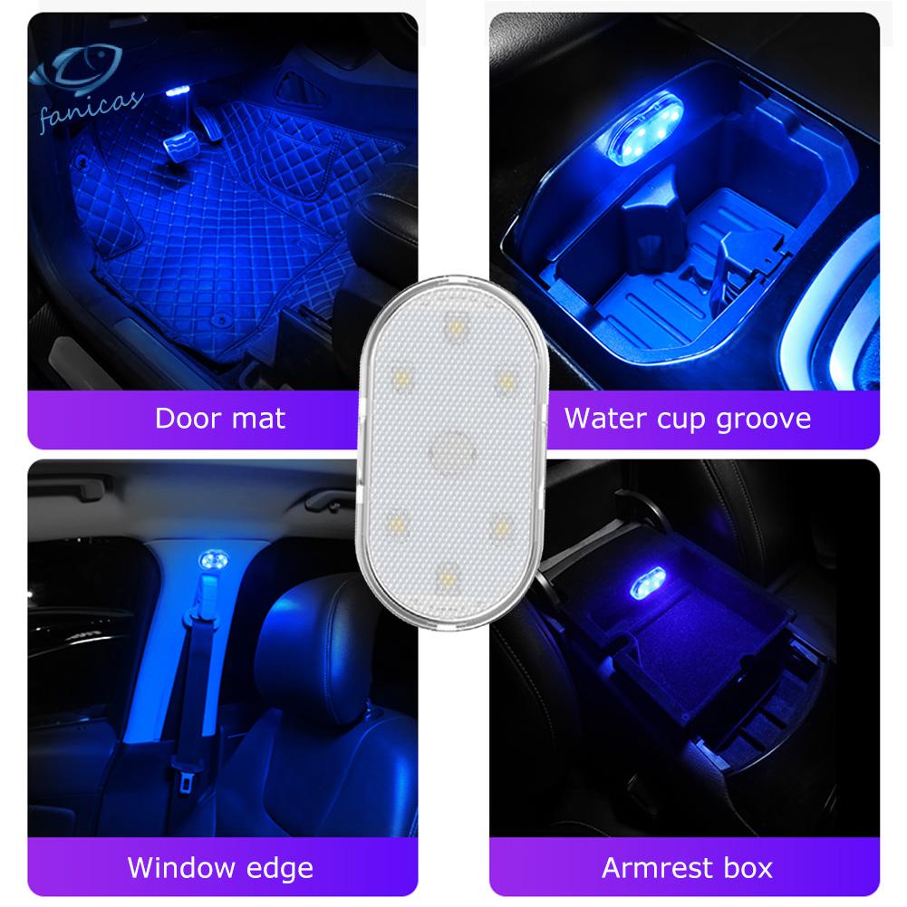 Đèn LED Gắn Trần Xe Hơi Cảm Ứng Không Dây
