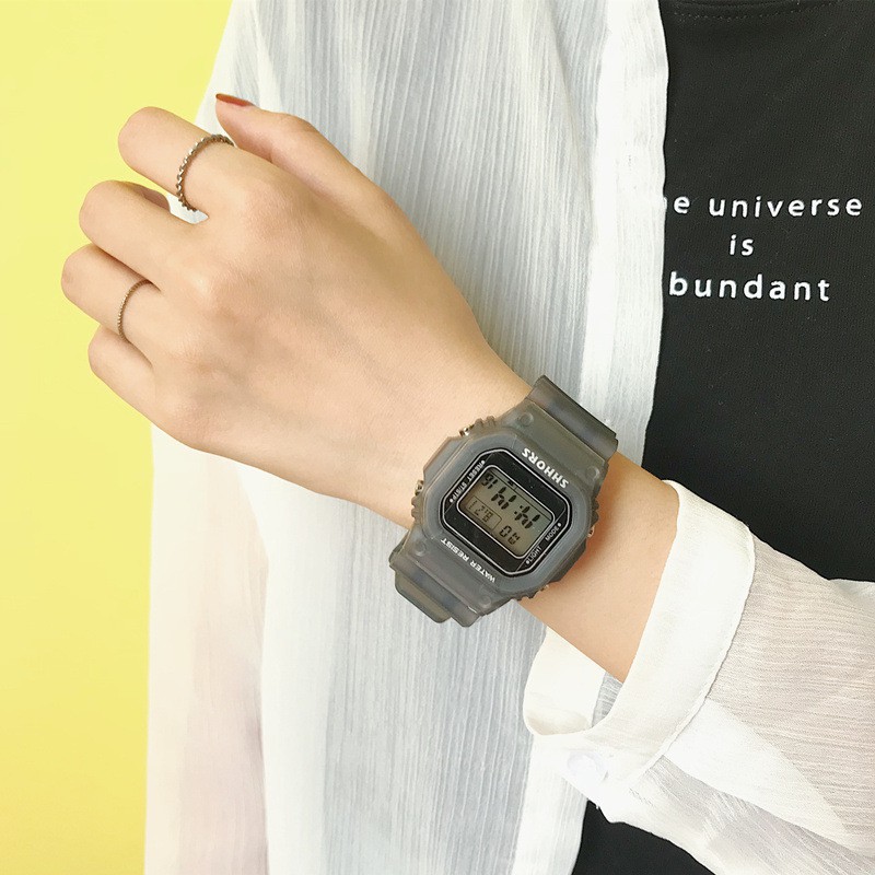 Đồng hồ nữ thể thao  SHHORS  chạy kim và số điện tử size 36mm + Tặng Vòng Tay | BigBuy360 - bigbuy360.vn