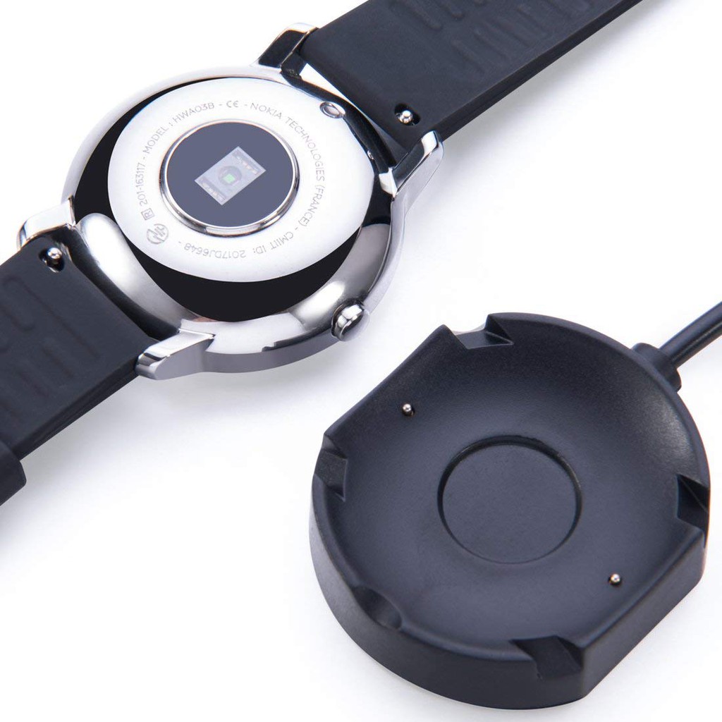 Dây cáp sạc nhanh cho đồng hồ thông minh Nokia Steel HR 100cm chuyên dụng