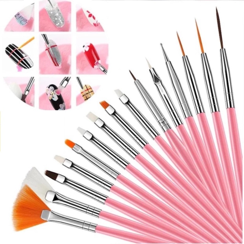 Bộ cọ vẽ móng trang trí phụ kiện nail giá rẻ VUA SƠN AS