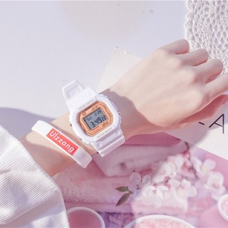 Đồng hồ thể thao unisex Sport Watch Sanosi điện tử mặt vuông chống nước chống xước tốt full chức năng
