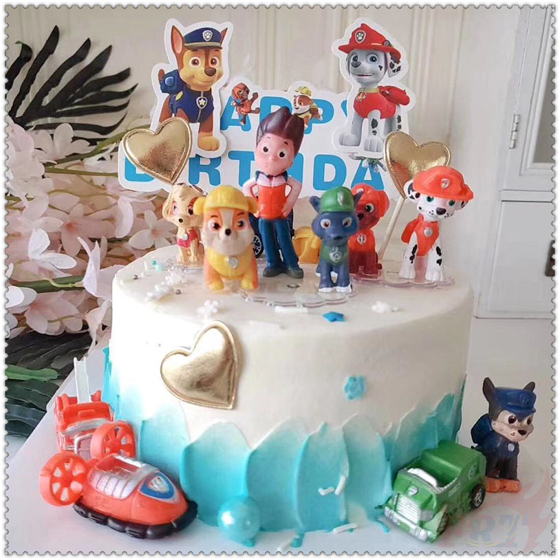 Bộ 12 mô hình đồ chơi nhân vật hoạt hình Paw Patrol xinh xắn