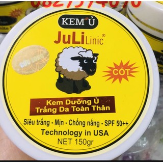 Kem cốt ủ dưỡng trắng da toàn thân JuLi