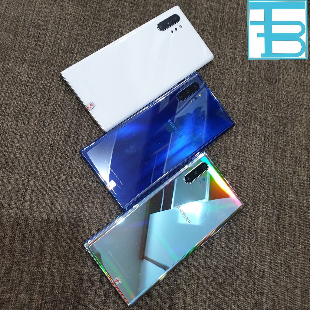Điện Thoại Samsung Galaxy Note 10plus bản Hàn 2 sim 5G đủ màu ram12GB bộ nhớ 256GB
