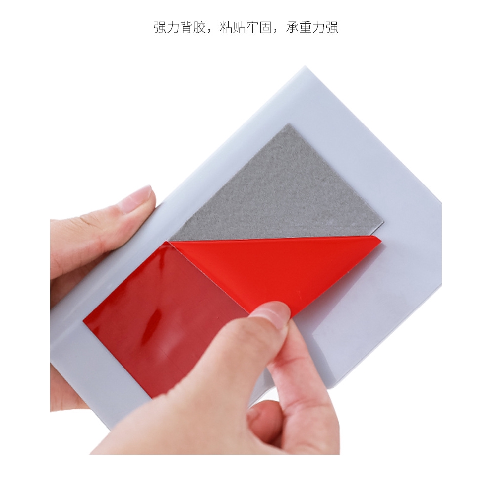 Handy wall mounted toothbrush/toothpaste/razor holder