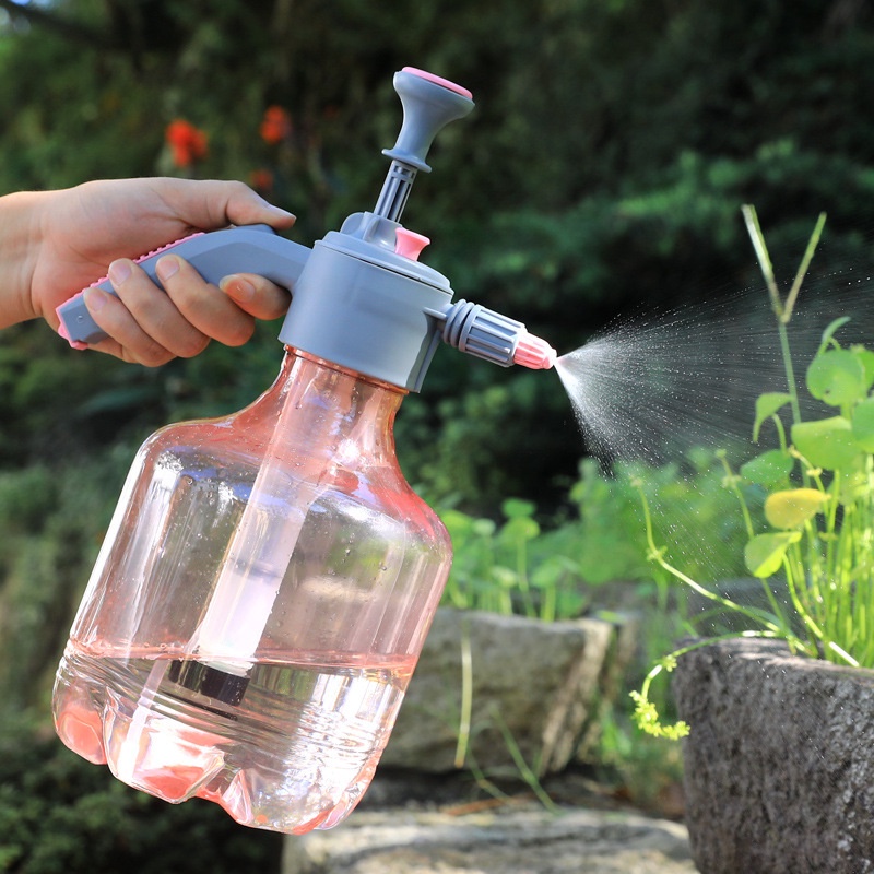 Bình xịt tưới cây áp xuất 3lit có van gài phun tự động đa năng_Bình phun tưới cây nén khí phun rửa kính, tưới nước