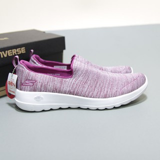 Giày Skechers slip-on thấp cổ vải tím STVT01