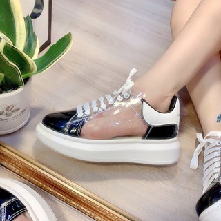 Giày Sneaker MCQTrong Suất Dây Lụa Cao Cấp Full Box Full Bill