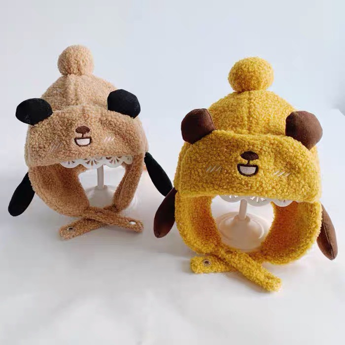 Mũ len cho bé, mũ phi công cho bé lông cừu siêu ấm, cực xinh